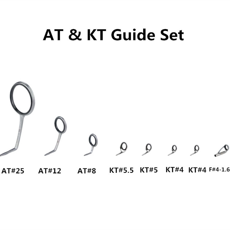 Fishing Rod Building Kit - NooNRoo AT & KT Guide Set
