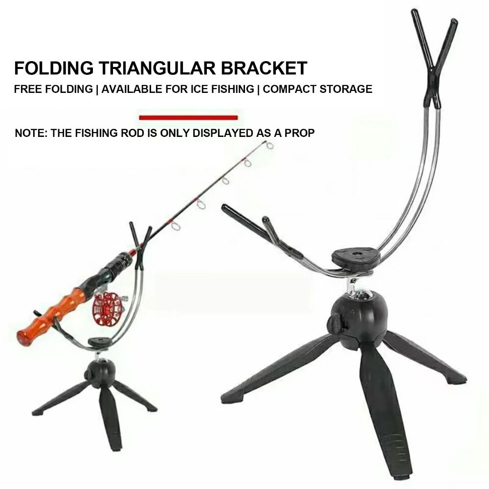 Fishing Rod Holder - 360° Adjustable Ice Fishing Rod Rack