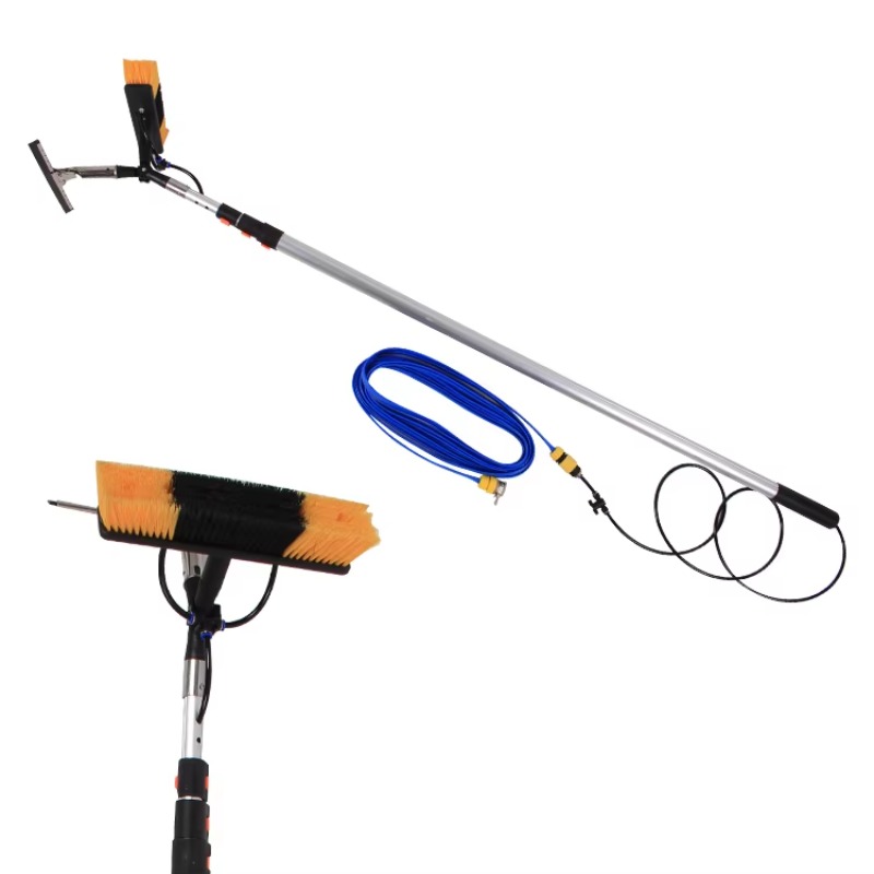 Solar Panel Cleaning Brush Win - Fishing Rod Telescopic ulasan dan harga