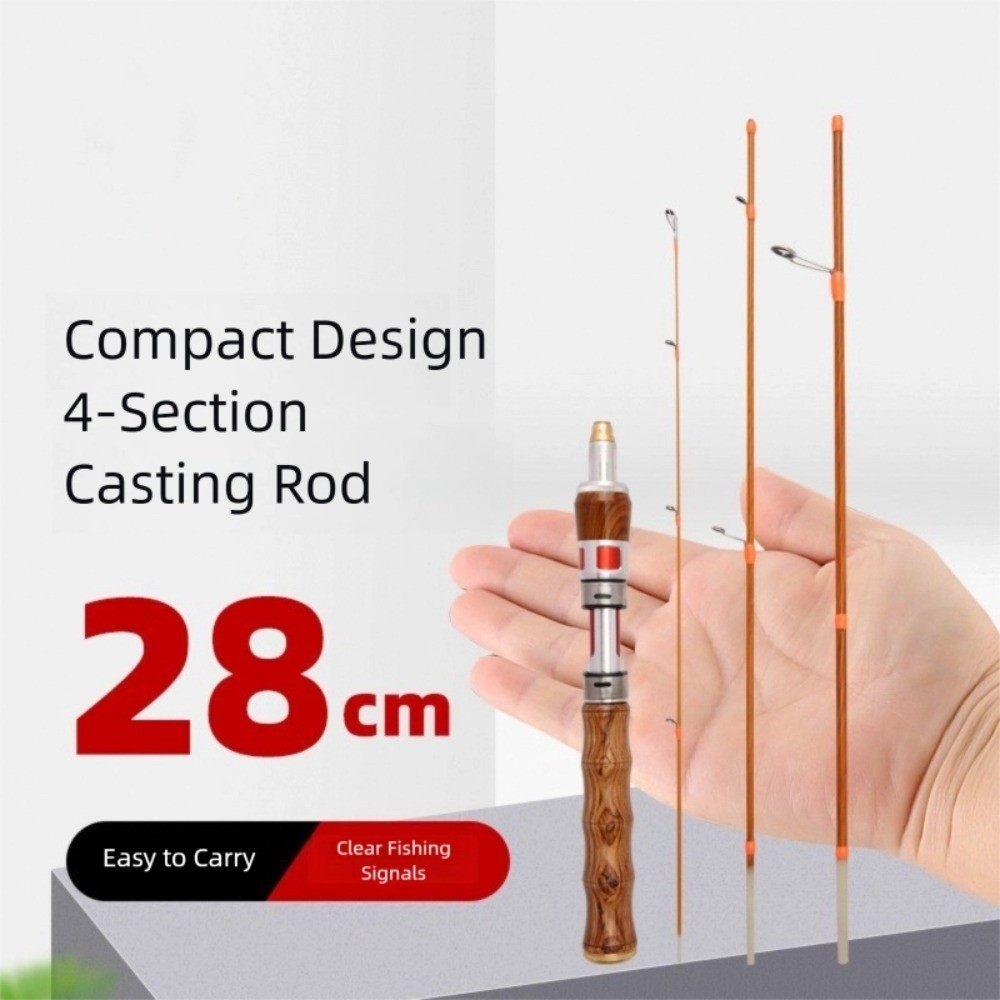 4 Sections Spinning Fishing Ro - Fishing Rod Casting ulasan dan harga