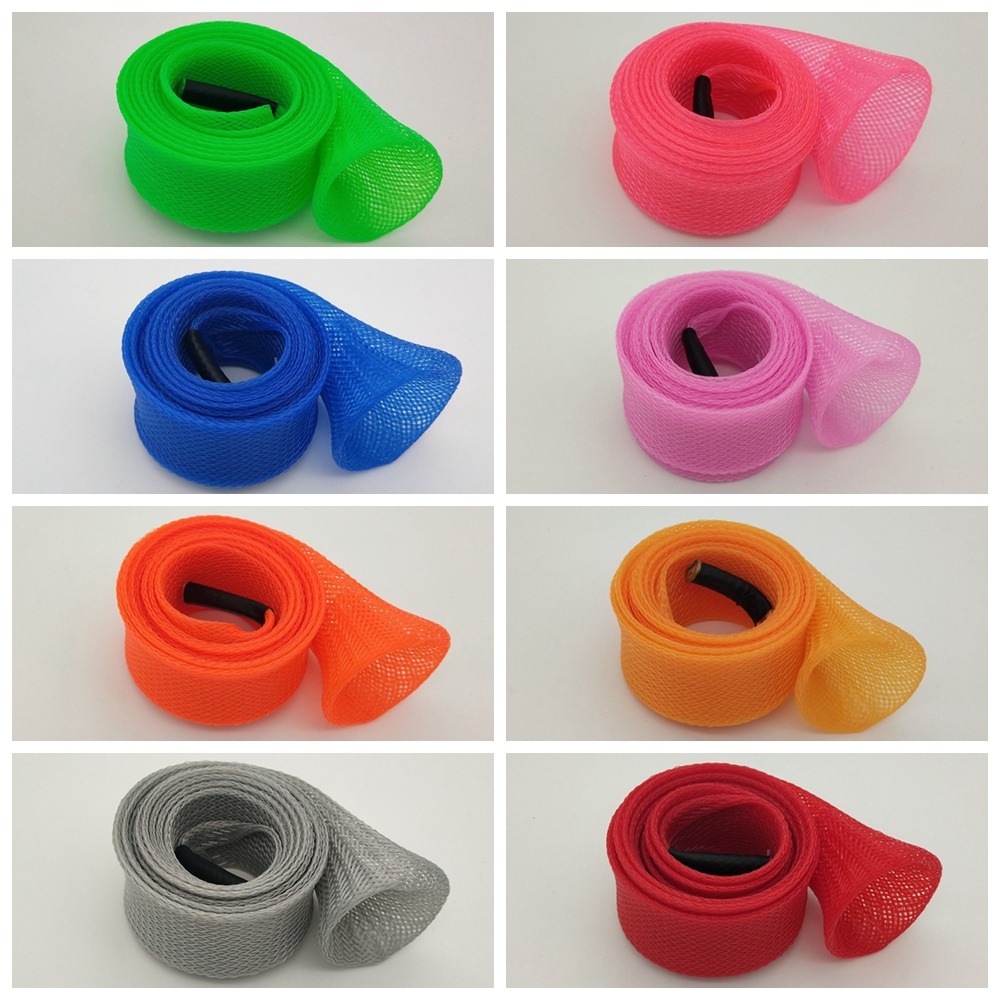 Braided Mesh Pole Sock Braided - Fishing Rod Spinning ulasan dan harga