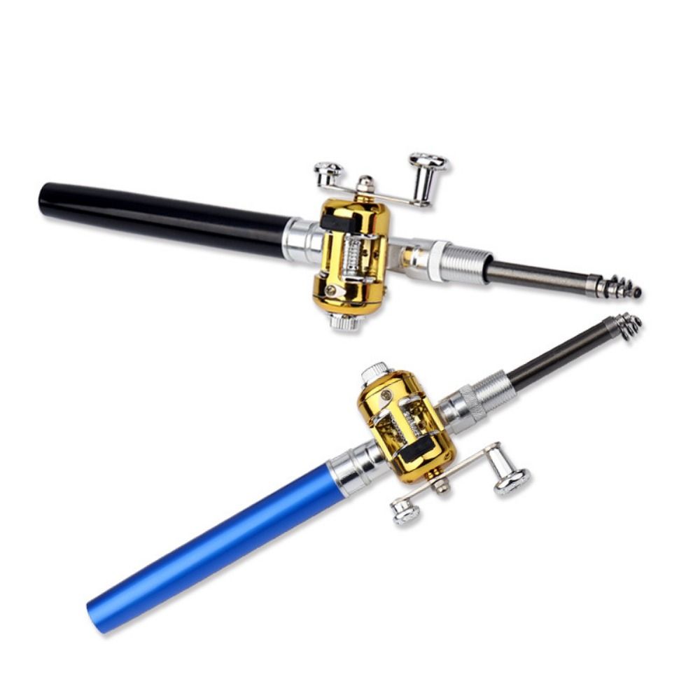 Ultra Light Portable Pen Style - Fishing Rod Ice ulasan dan harga