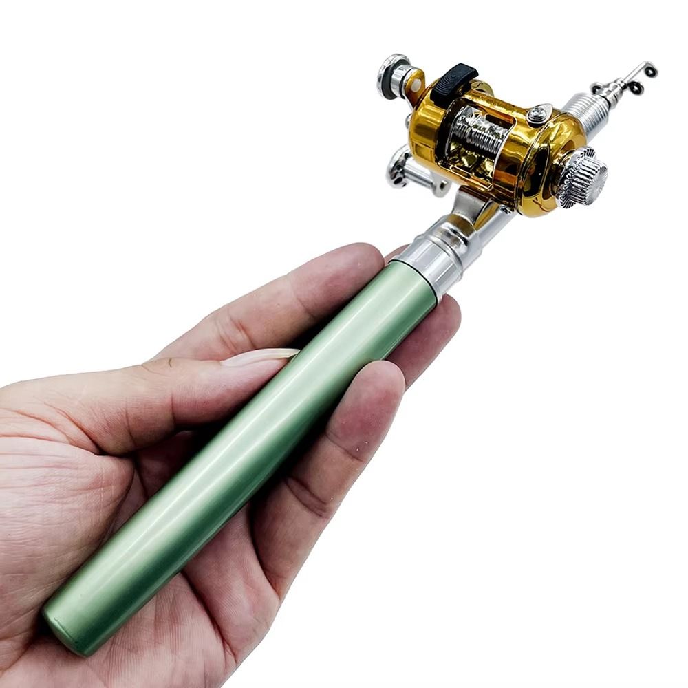 Ultra Light Portable Pen Style - Fishing Rod Ice ulasan dan harga