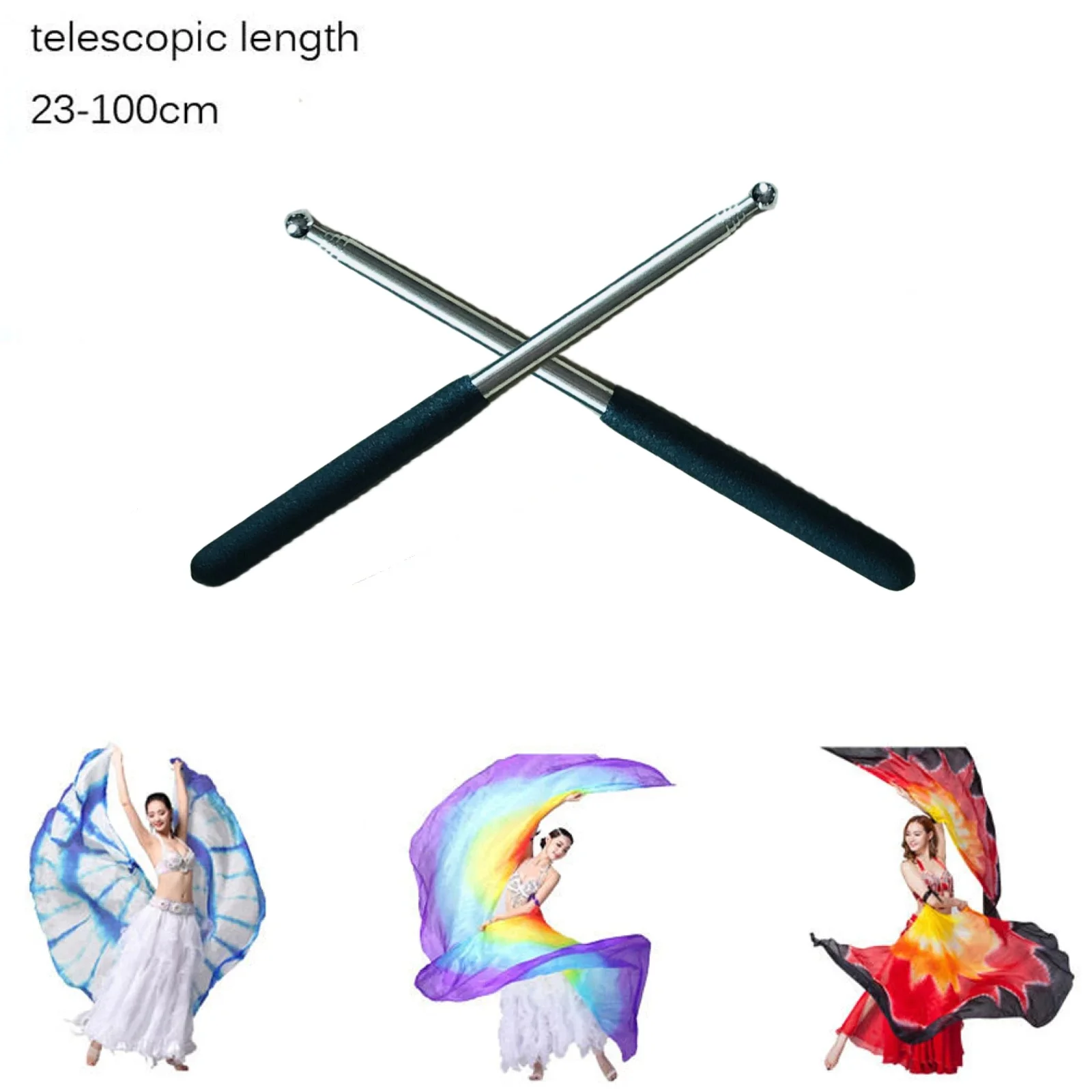 Isis Belly Dance Wings Stainle - Fishing Rod Telescopic ulasan dan harga