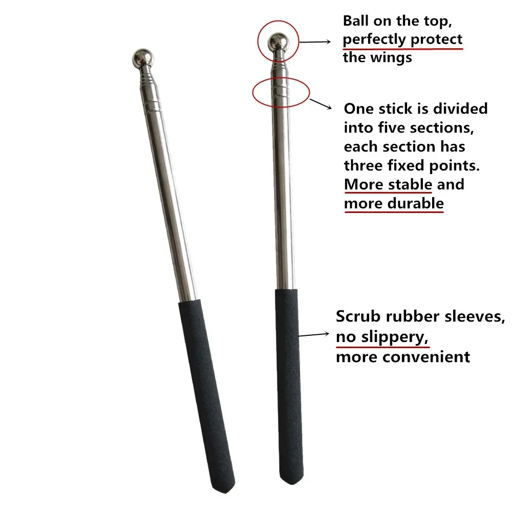 Isis Belly Dance Wings Stainle - Fishing Rod Telescopic ulasan dan harga