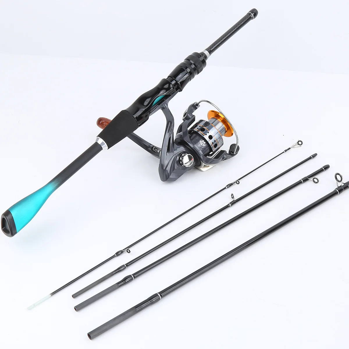 1.8M Carbon Fiber 4 Sections C - Fishing Rod Carbon Fiber ulasan dan harga