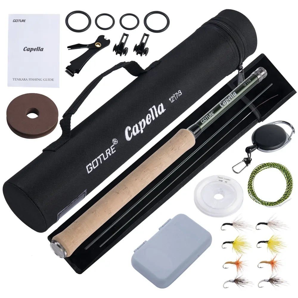 Goture 12FT Classical Tenkara  - Fishing Rod Building Kit ulasan dan harga