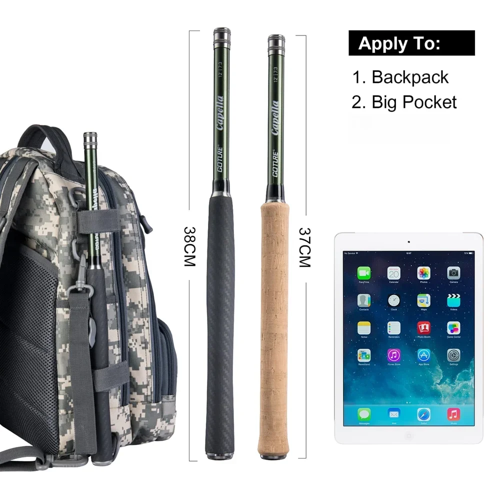 Goture 12FT Classical Tenkara  - Fishing Rod Building Kit ulasan dan harga